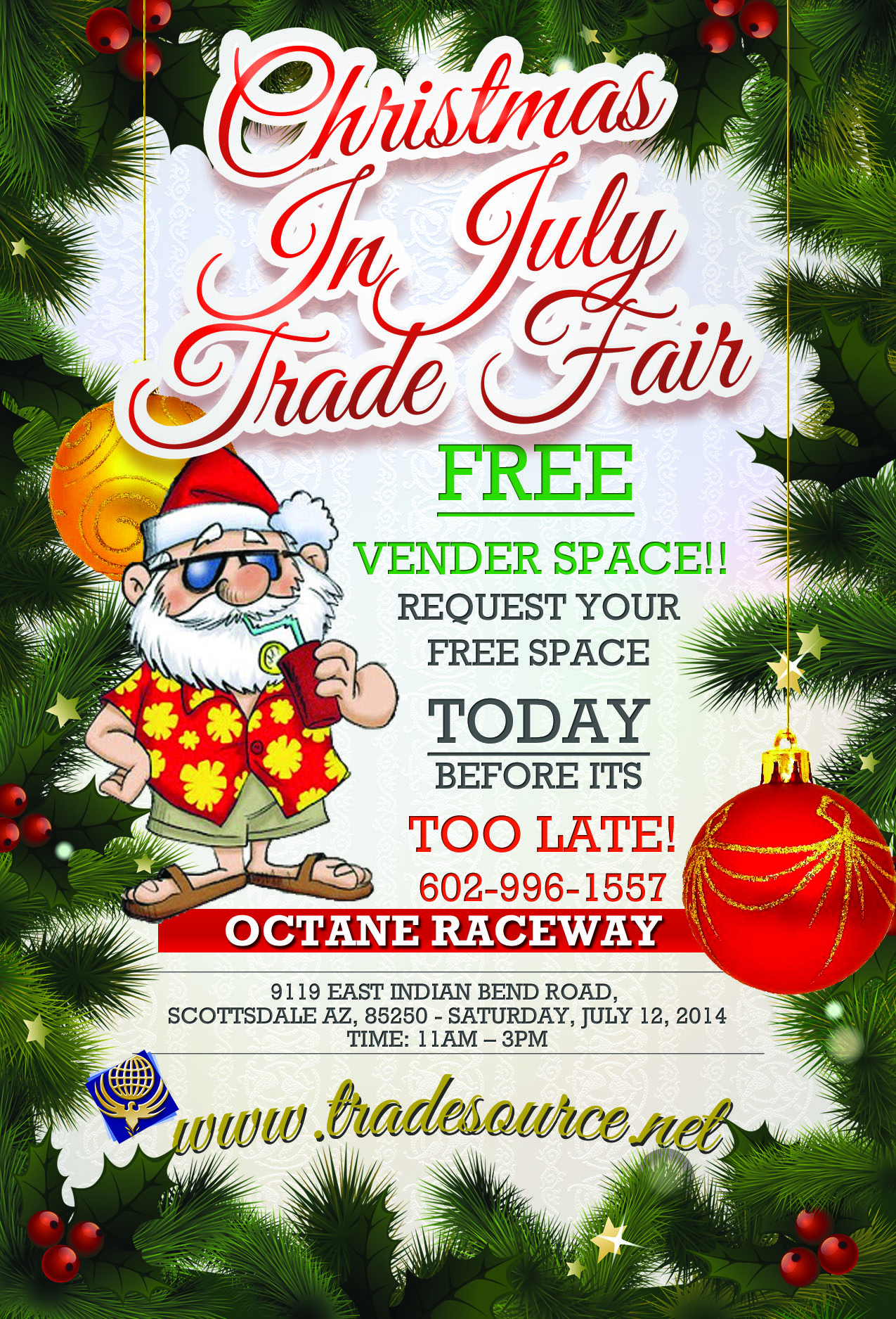 Tradesource Christmas In July Trade Fair